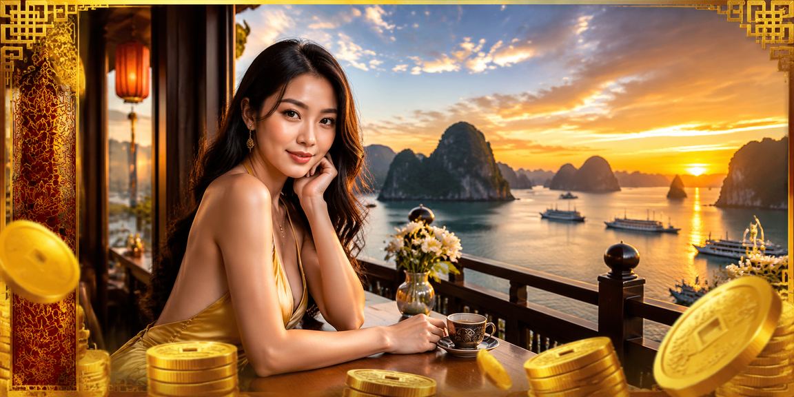 Người dùng truy cập VIP 789wwin trên điện thoại di động tại vịnh Hạ Long
