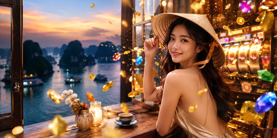 Trải nghiệm slot game trực tuyến với phong cảnh vịnh Hạ Long