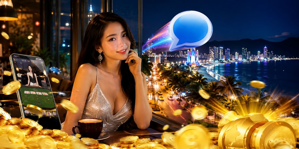 Người dùng tra cứu FAQ 789wwin tại quán cà phê Nha Trang
